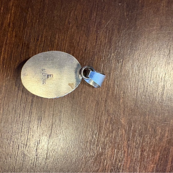 Genuine Turquoise Pendant - Picture 3 of 3